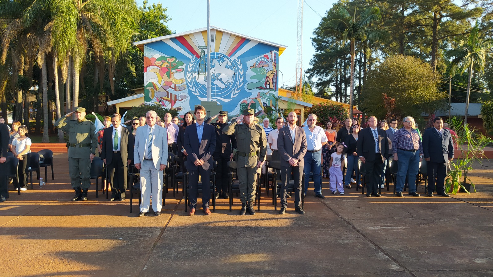 El Juez Federal de Oberá participó de la celebración del 85 Aniversario de la creación de Gendarmería Nacional Argentina en el Escuadrón 9